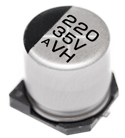SMD Aluminum Electrolytic Capacitors - AVH Series