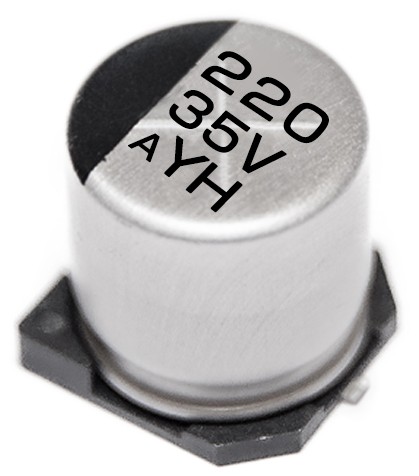 SMD Aluminum Electrolytic Capacitors - AYH Series