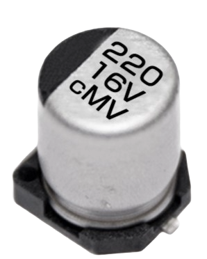 Conductive Polymer Solid Capacitors - CMV Series